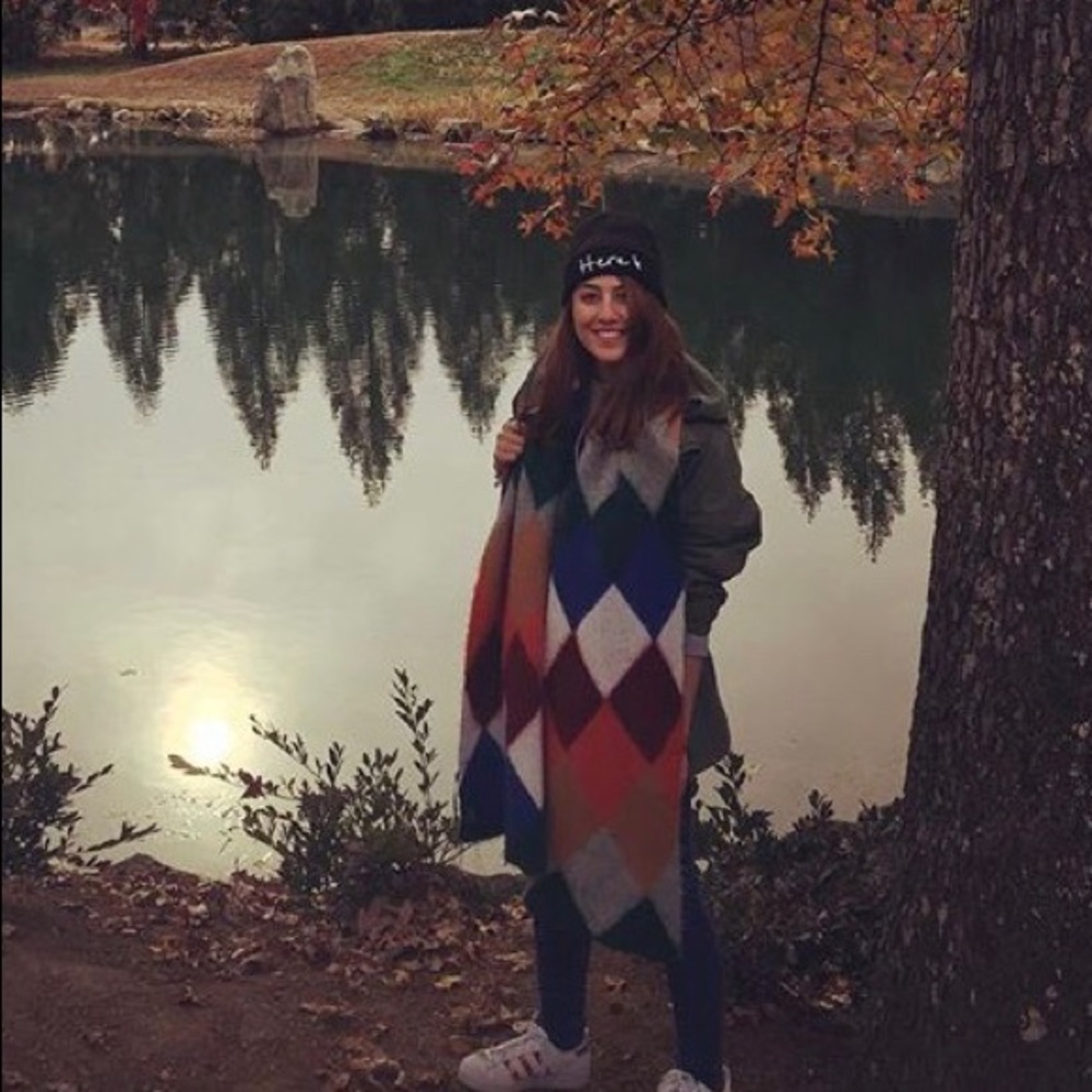 Zara large scarf.